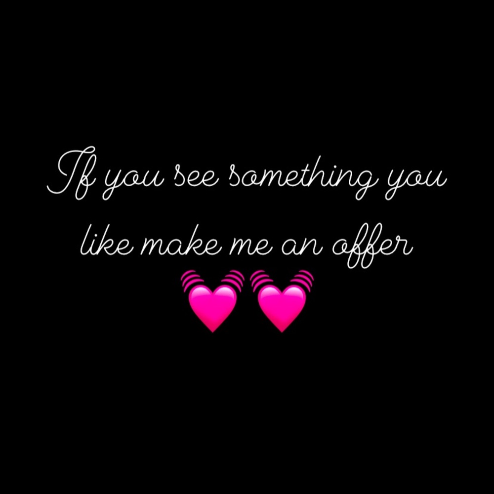 Make me an offer on any 1 item and bundle and save $$$